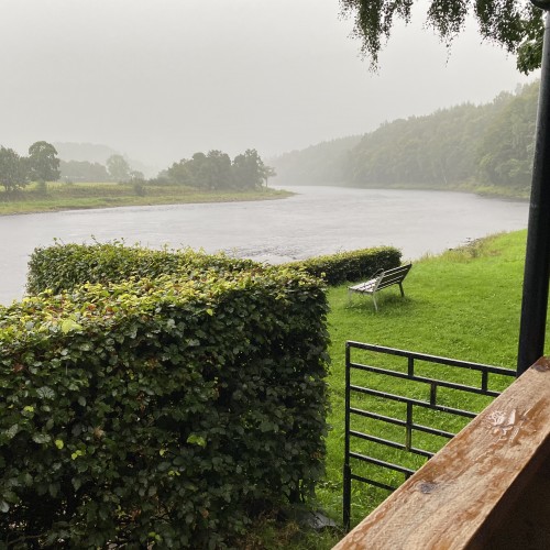 Scottish Salmon Fishing Huts