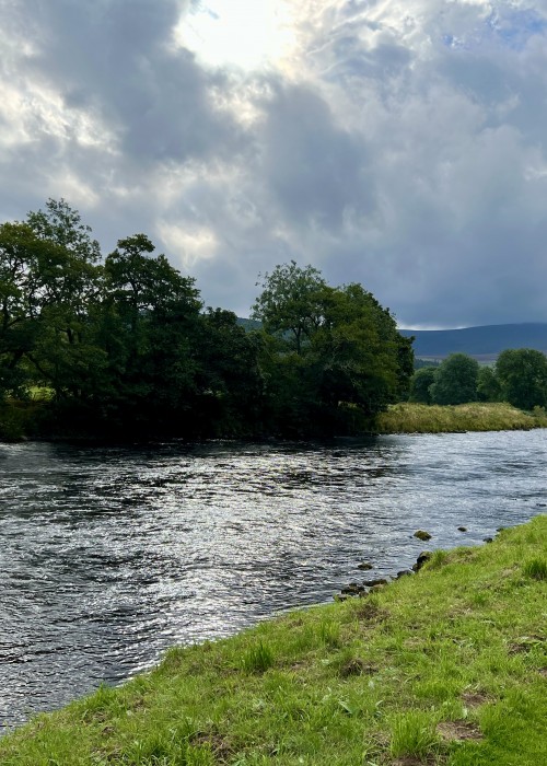 The Spey's Tulchan Beat is another dimension of Scottish salmon fishing that only those who have fished this salmon fishing venue will know what I'm referring to and will fully understand. This Tulchan salmon pool is typical of the quality of salmon water the 4 Tulchan beats (Tulchan A, B, C & D) offer.