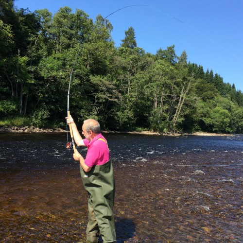 Salmon Fly Fishing Tuition