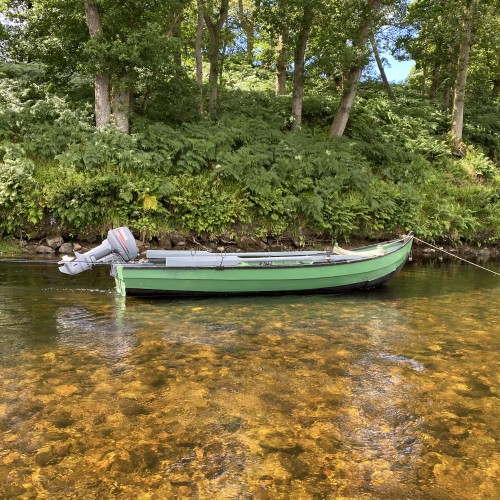 A River Tay Salmon Fishing Boat