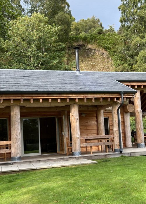 Look at this for a riverside palace! This is one of the perfect Tulchan Beat fishing lodges positioned yards away from the River Spey near Grantown-on-Spey. Salmon fishing displays a different dimension of paradise on the Tulchan Estate.