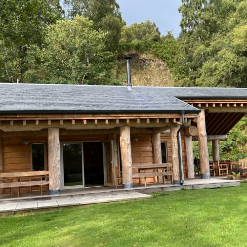 Look at this for a riverside palace! This is one of the perfect Tulchan Beat fishing lodges positioned yards away from the River Spey near Grantown-on-Spey. Salmon fishing displays a different dimension of paradise on the Tulchan Estate.